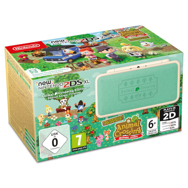 Nintendo New 2DS XL Animal Crossing Edition + Animal Crossing: New Leaf - Welcome amiibo — vue 1 sur 4