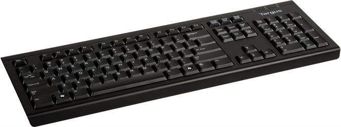 Targus AKB30ES keyboard Office USB QWERTY Spanish Black