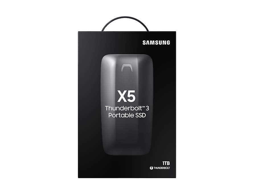 Samsung X5 Thunderbolt 3 Thunderbolt technology 1 TB Black, Red image 7