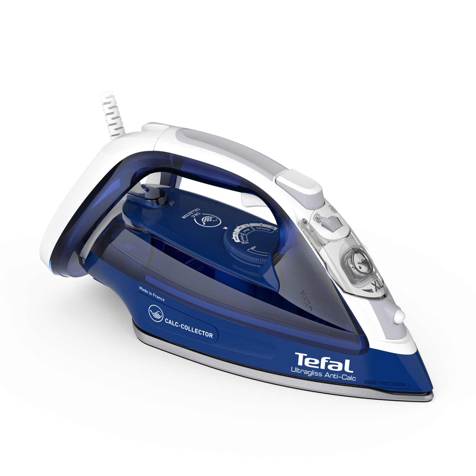 Tefal Ultragliss Anti-Calc FV4998 iron Dry & Steam iron Durilium soleplate