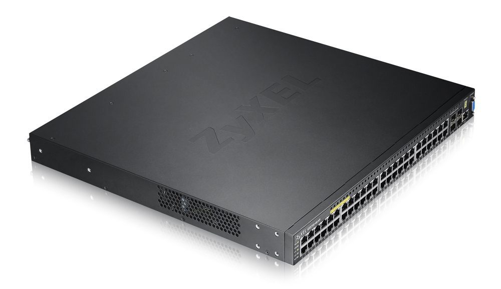 Zyxel GS3700-48HP Managed L2+ Gigabit Ethernet (10/100/1000) Power over Ethernet (PoE) Black – image 2