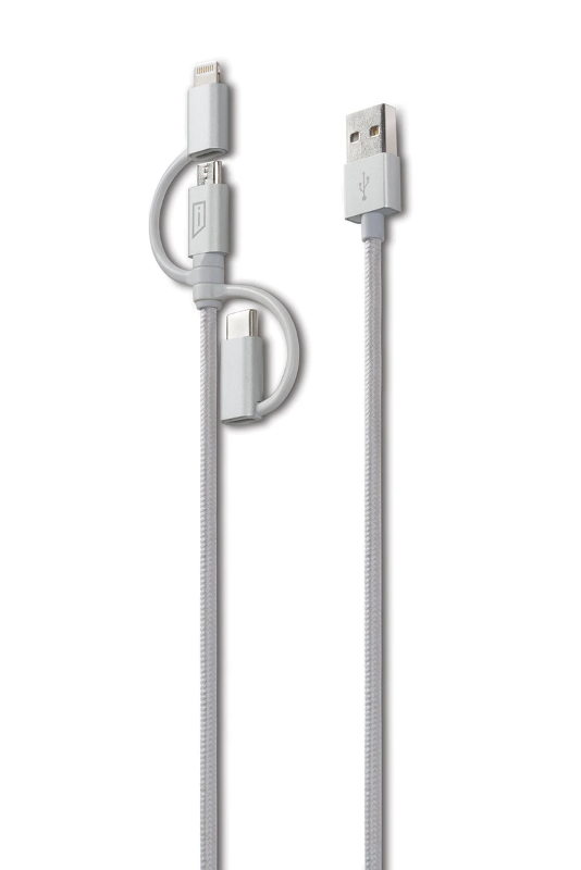 كابل Targus ACC101106CAI USB A إلى Micro-USB B، 1.2 متر، أبيض