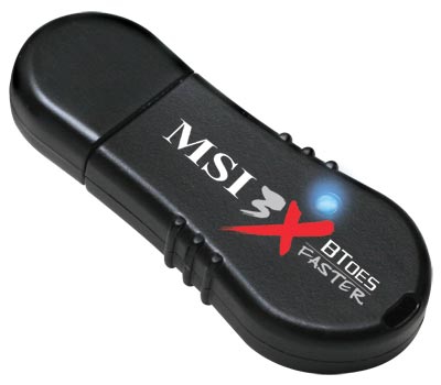 MSI BTOES2 network card Bluetooth 3 Mbit/s
