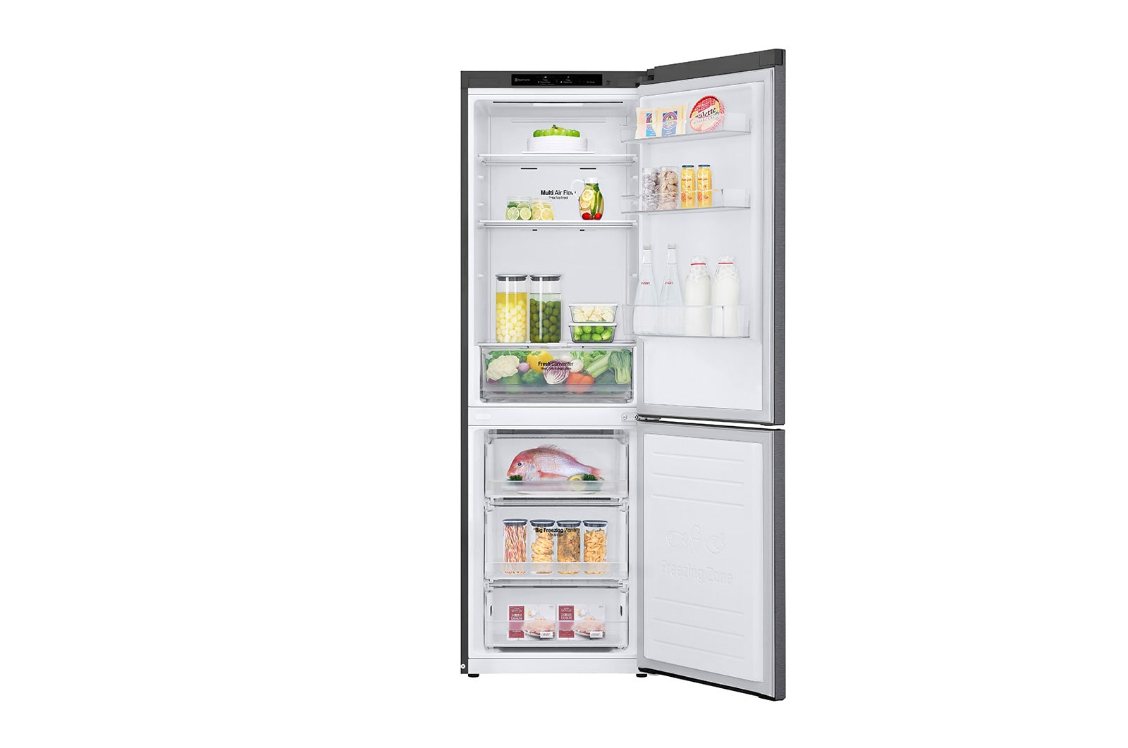 LG GBP61DSSGR fridge-freezer Freestanding – image 2