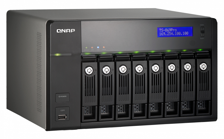 QNAP TS-869 Pro 8x2TB – image 3