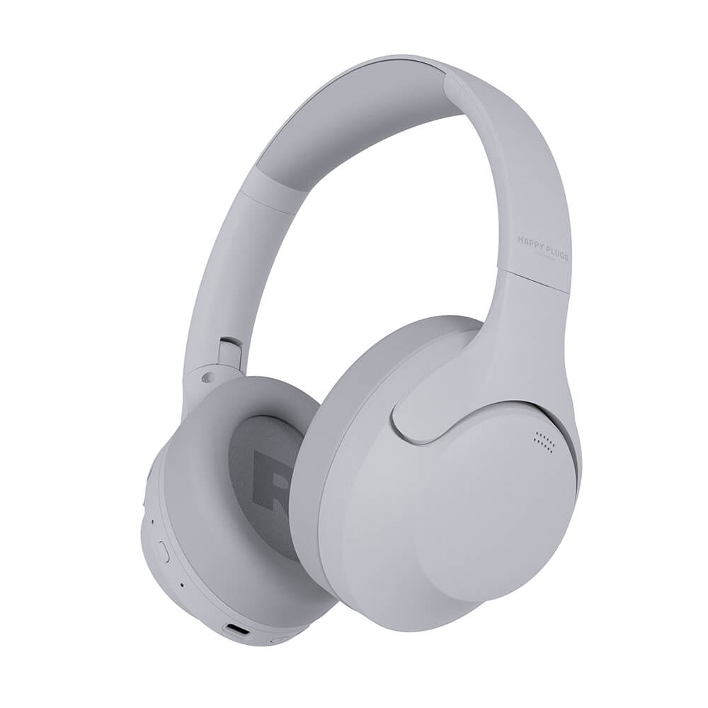 Happy Plugs Headphone Play Pro ANC Over-Ear Wireless White – image 1