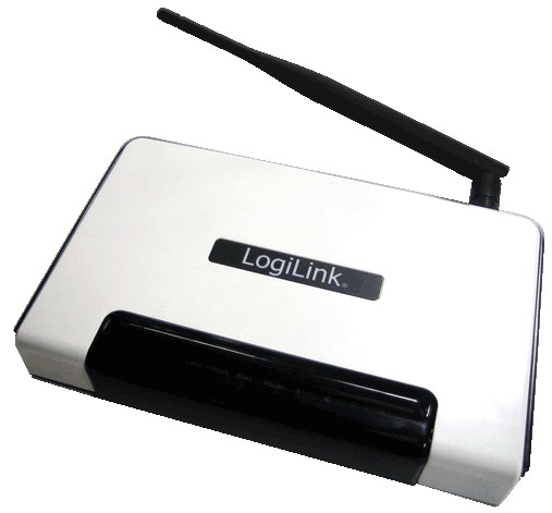 LogiLink WL0038 wireless router Black, White – image 2
