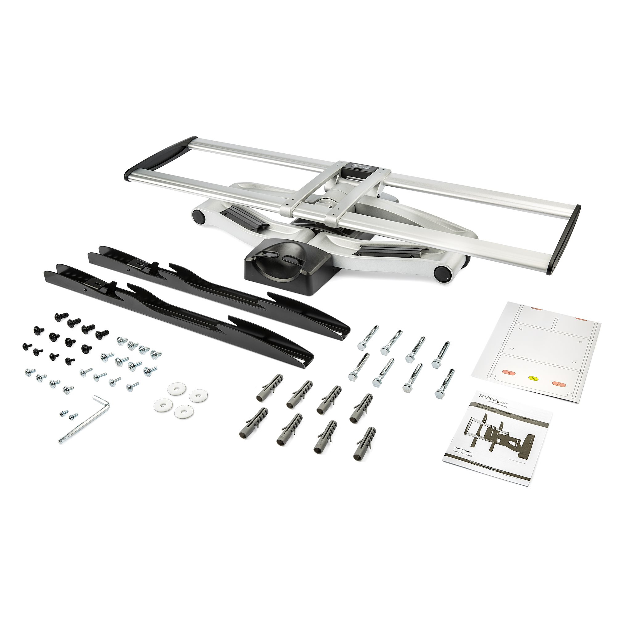 StarTech.com Full Motion TV Wall Mount - Heavy Duty Articulating TV Wall Mount Bracket for – image 9