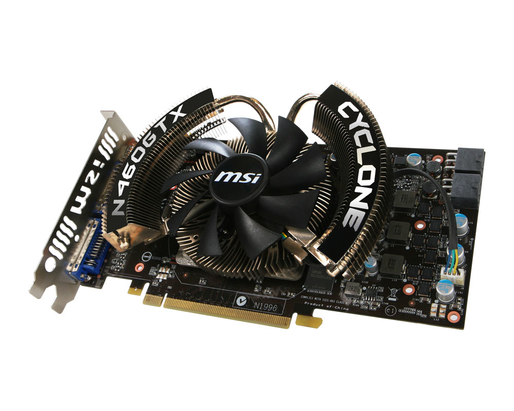 MSI V232-013R graphics card NVIDIA GeForce GTX 460 – image 3