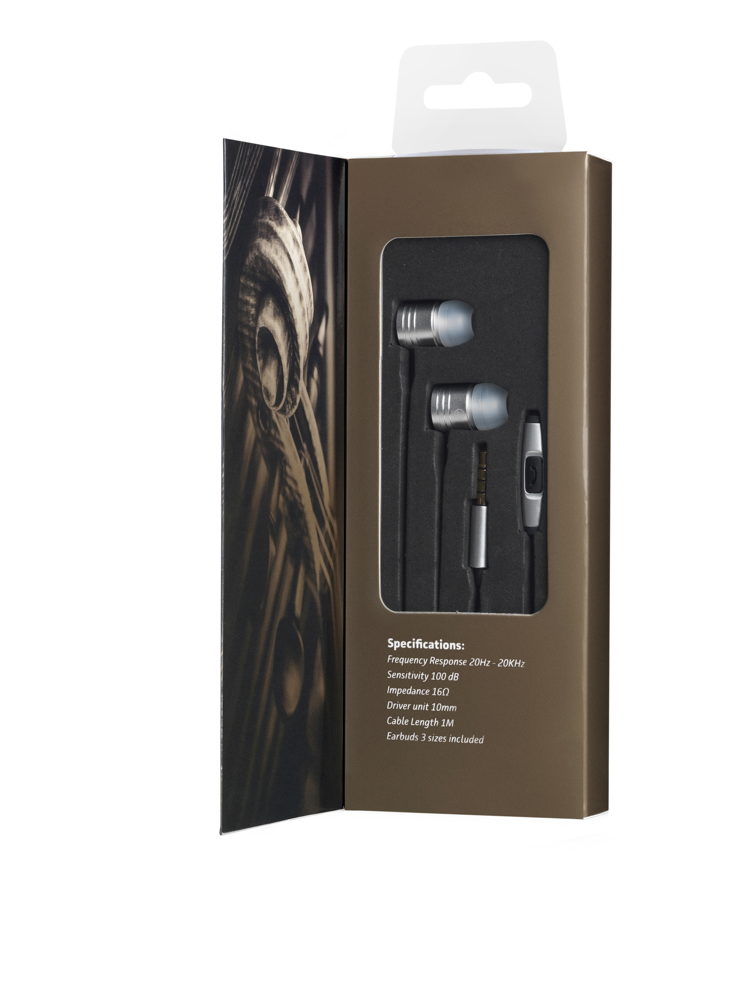 eSTUFF ES80150-SILVER headphones/headset Wired In-ear Calls/Music – image 4