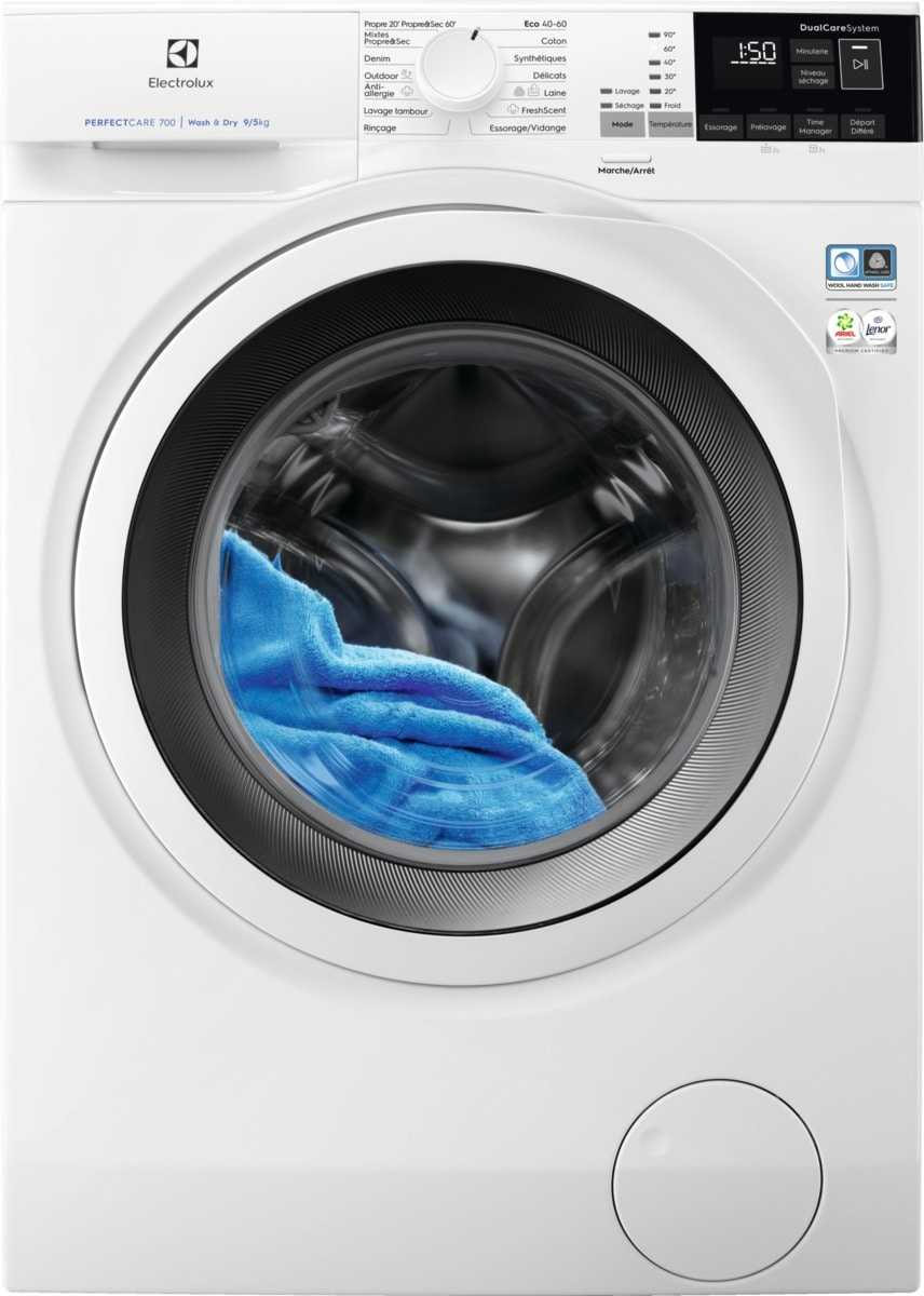 Electrolux EW7W4954CA washer dryer Freestanding Front-load White – image 1