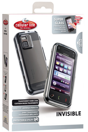 Cellularline INVISIBLEC603 mobile phone case Cover Transparent