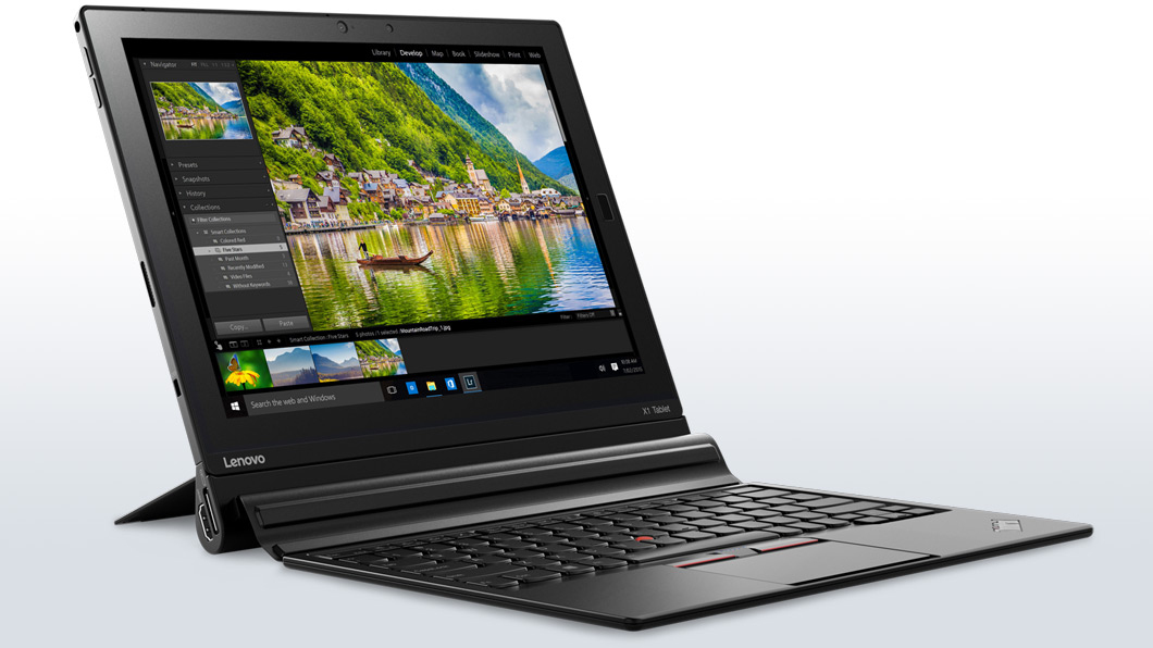 Lenovo ThinkPad X1 4G Intel® Core™ m5 LTE 256 GB 30.5 cm (12") 8 GB Wi-Fi 5 (802.11ac) Windows 10 Pro Black – image 1
