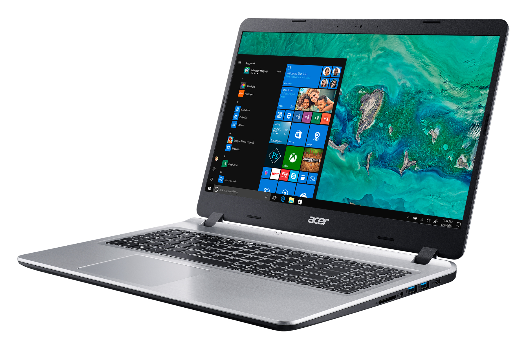 Acer Aspire 5 A515-53K-30E6 Intel® Core™ i3 i3-7020U Laptop – image 2