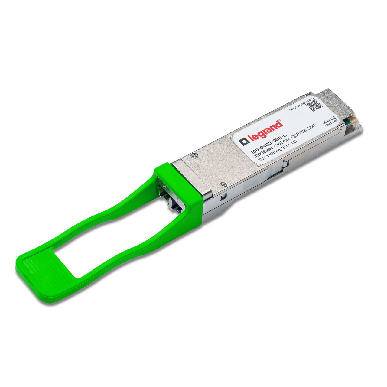 Legrand 160-9403-900-L network transceiver module Fiber optic 100000 Mbit/s QSFP28 1331 nm