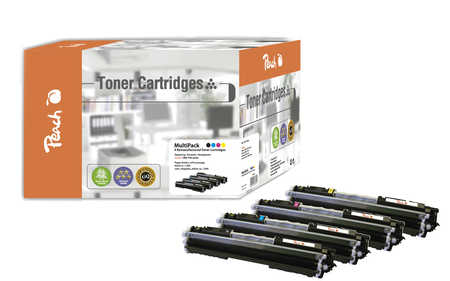 Peach PT640 toner cartridge 4 pc(s) Black, Cyan, Magenta, Yellow
