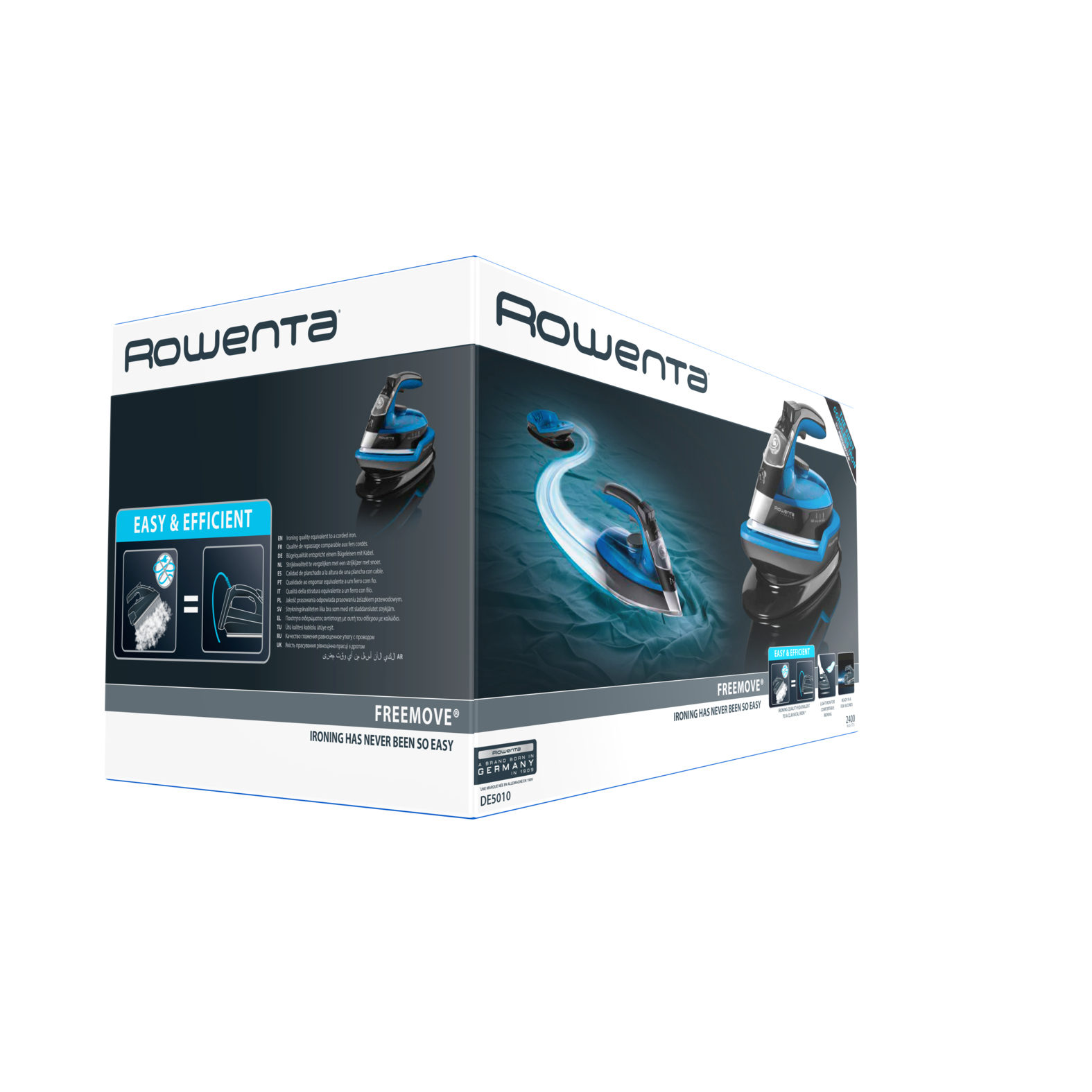 Rowenta DE5010 Steam iron Microsteam 400 Laser soleplate – image 7