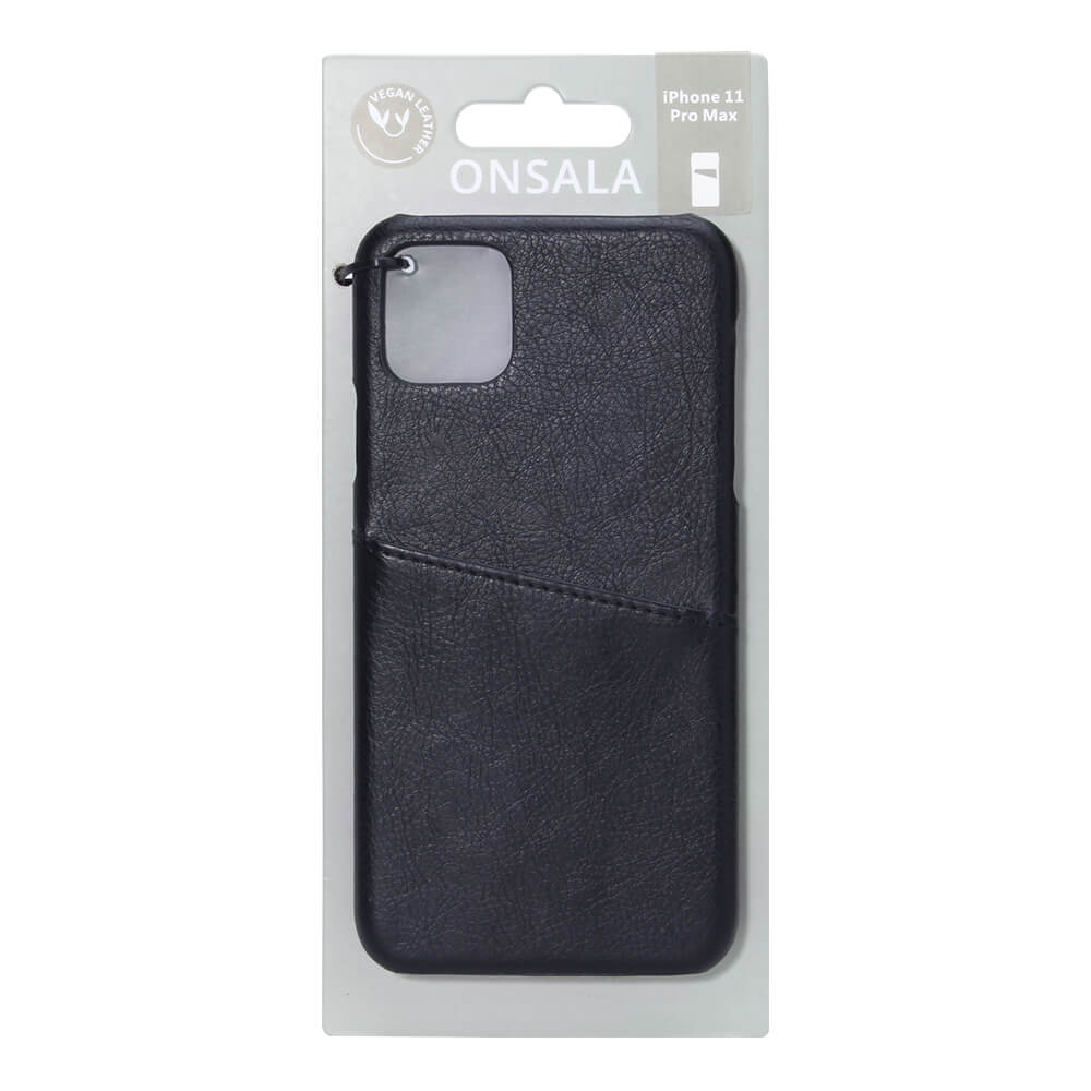 Onsala Mobilecover Black iPhone 11 Pro Max Creditcard Pocket – image 2