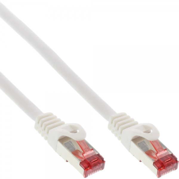 InLine 4043718206797 cavo di rete Bianco 05 m Cat6 S/FTP (S-STP)