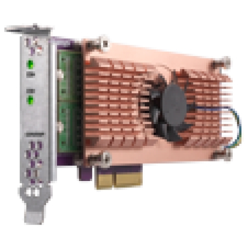 QNAP QM2-2S interface cards/adapter Internal SATA