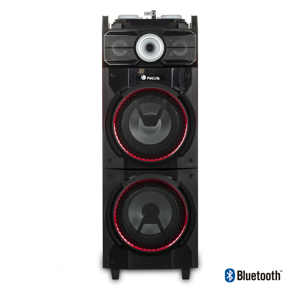 NGS WILDTECHNO portable/party speaker Black, Blue, Red – image 5