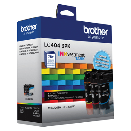 Brother LC4043PKS ink cartridge 1 pc(s) Original Standard Yield Cyan, Magenta, Yellow – image 8