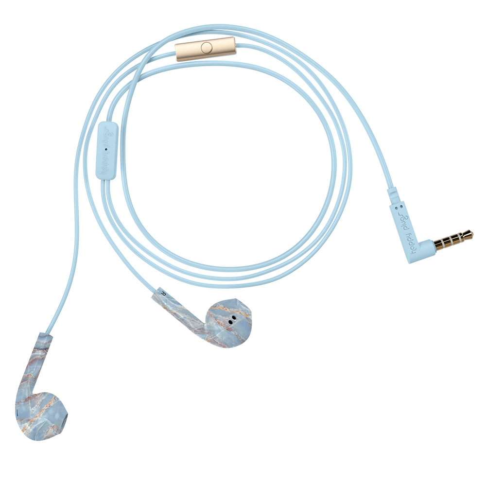 Happy Plugs EARBUD PLUS Headset Wired In-ear Blue, Rose gold image 1
