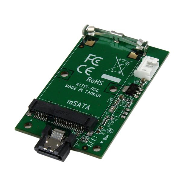 StarTech.com mSATA Drive to SATA Host Adapter for mSATA SSDs