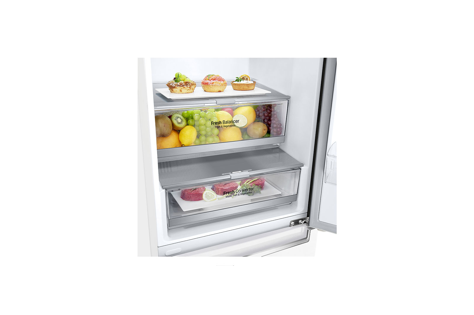 LG GBB72SWDZN fridge-freezer Freestanding – image 7