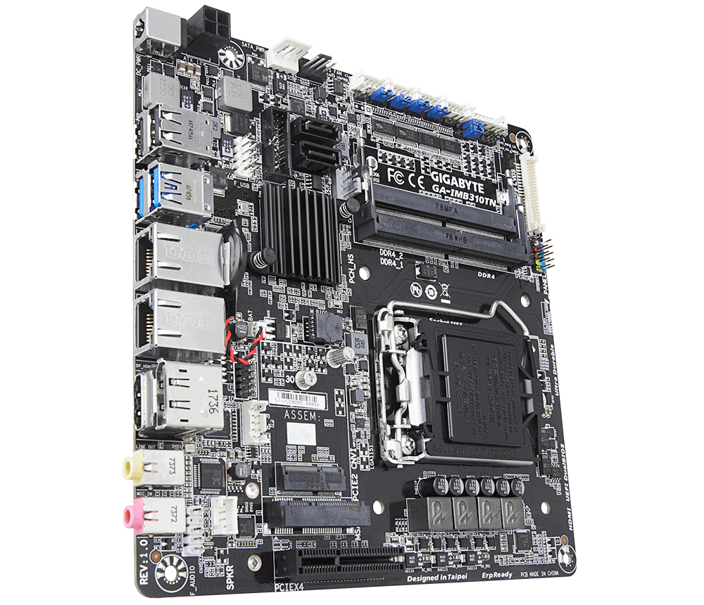 GIGABYTE GA-IMB310TN motherboard Intel® H310 mini ITX – image 2