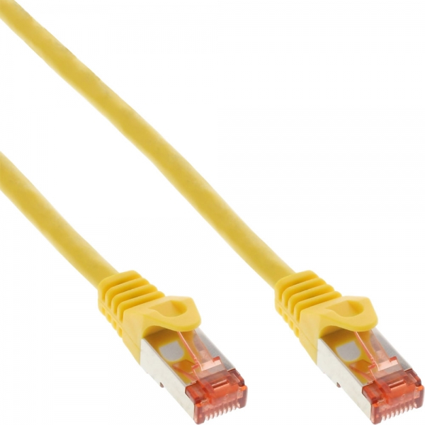 InLine 4043718206575 cavo di rete Giallo 025 m Cat6 S/FTP (S-STP)