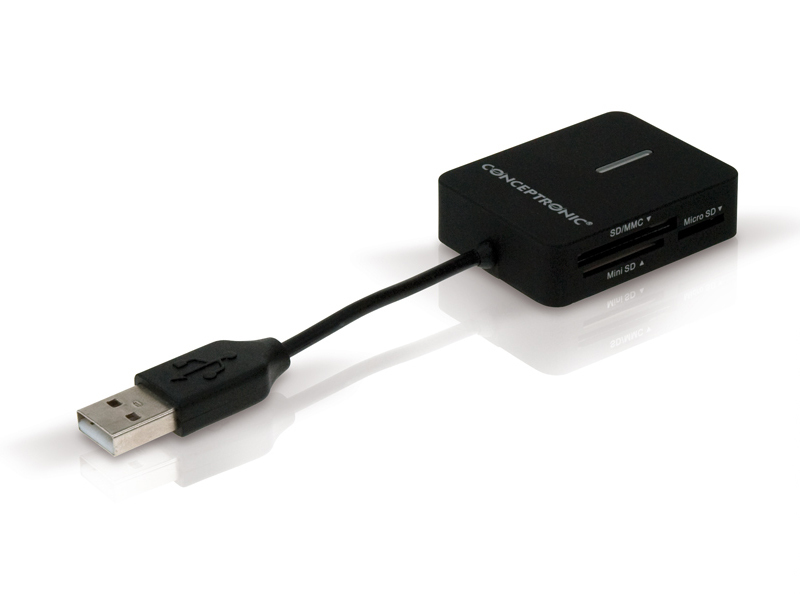 Conceptronic Travel Multi Card Reader – image 6