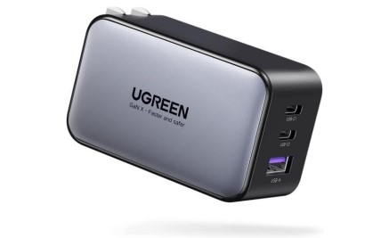 Cargador de 65W serie Nexode 3 Puertos de Carga Rápida 2 USB-C 1 USB-A Tecnología GaN II Power Delivery 3.0 Quick Charge 4.0 Chip Confiable y Carga Inteligente Optimiza la Experiencia de Carga Carcasa Ignifuga 10334 - Ugreen