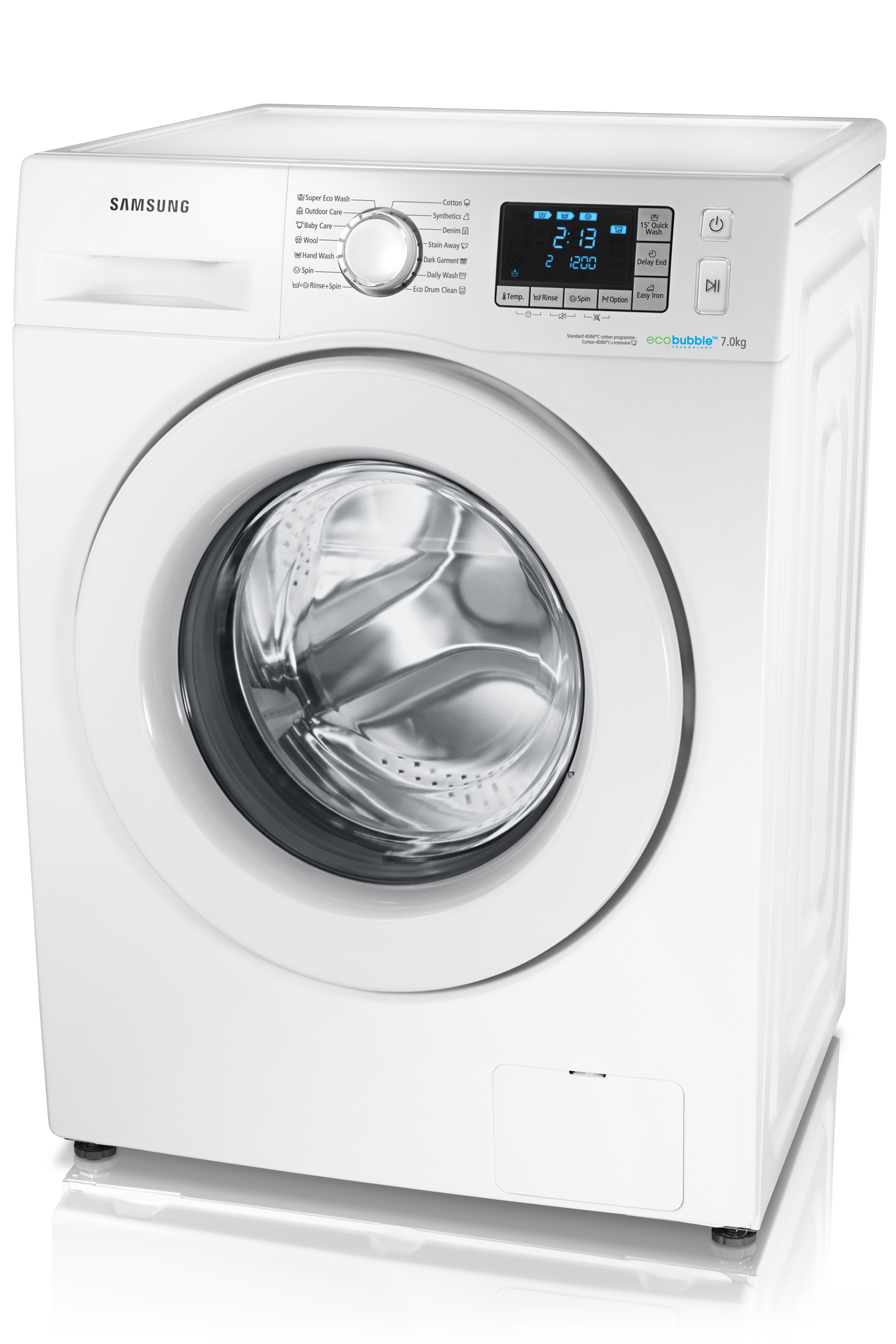 Samsung WF70F5E3W2W washing machine Front-load – image 3