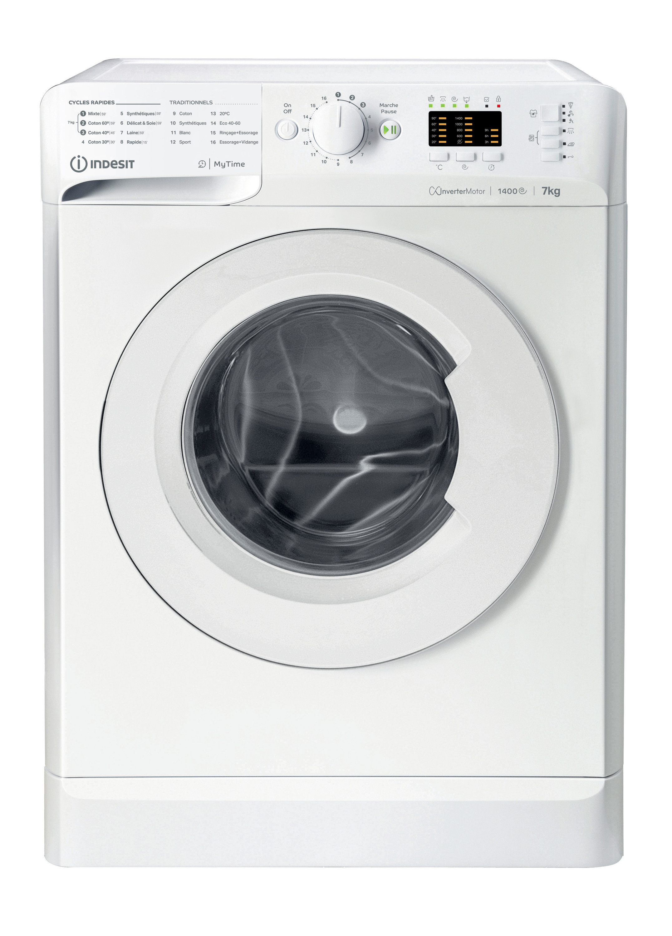 Indesit MTWA 71484 W FR — vue 1 sur 2