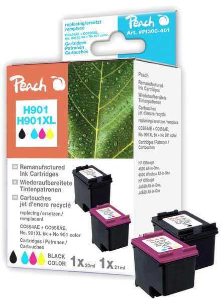 Peach 0A316260 ink cartridge Black, Cyan, Magenta, Yellow