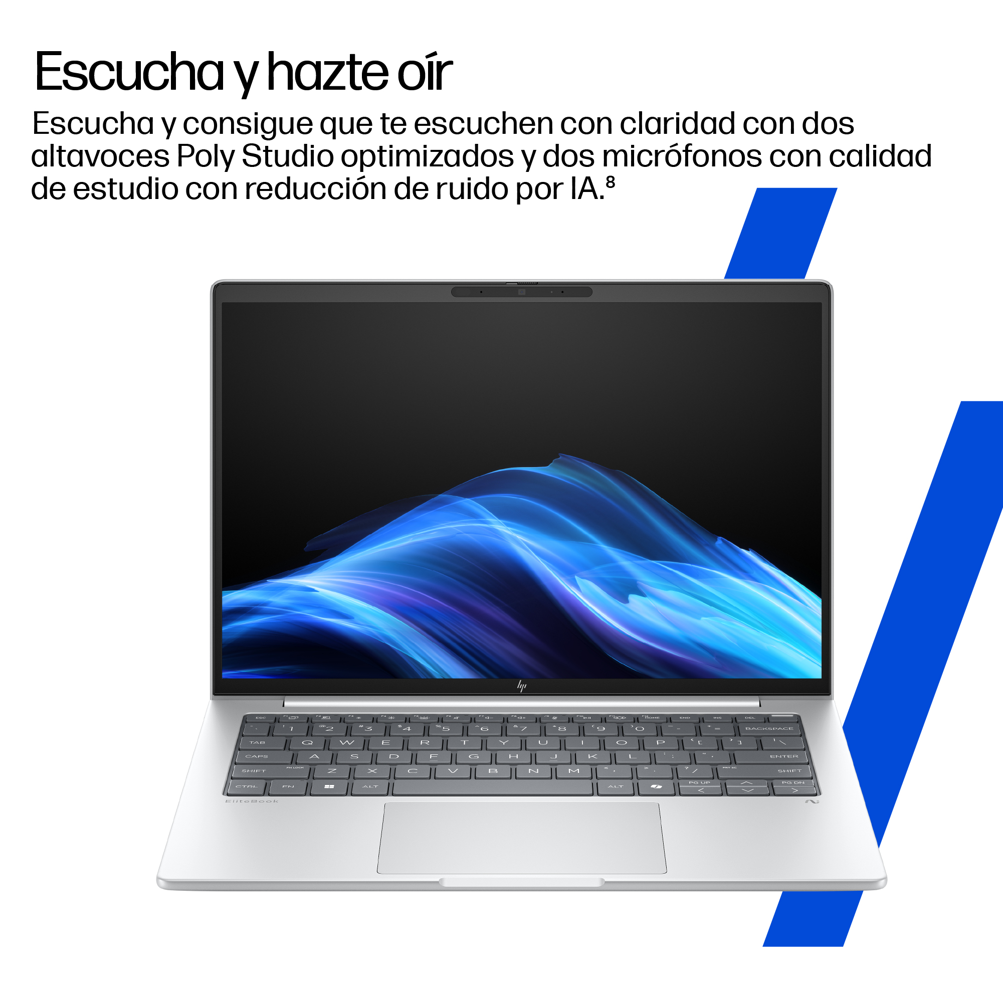 Portátil Profesional HP EliteBook 8 G1i 16" con IA - imagen 11