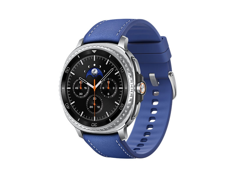 Samsung Galaxy Watch 8 Classic, Bluetooth, 46mm, Hybrid Band, Black + Hybrid Band, Blue – image 1