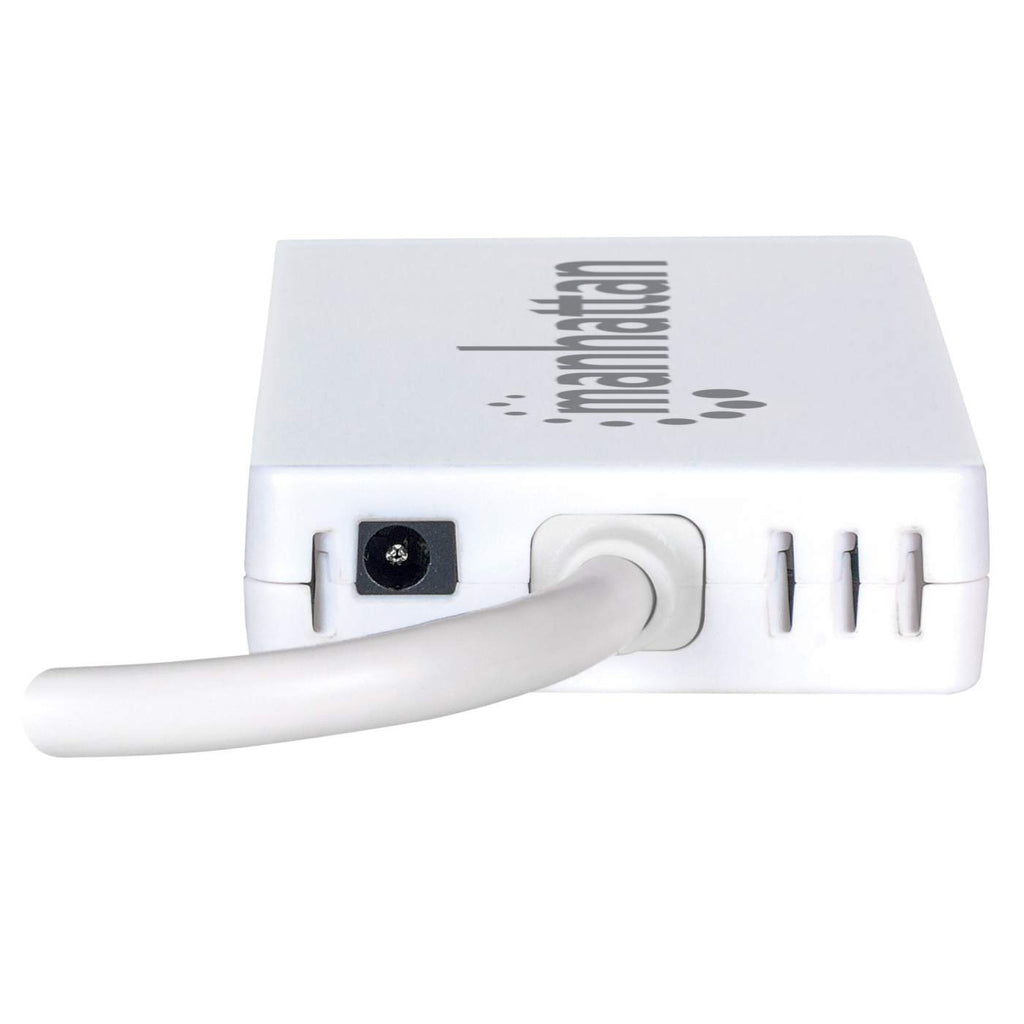 Manhattan USB-A 3-Port Hub with Gigabit Ethernet Adapter, 3x USB-A Ports, 5 Gbps (USB 3.2 Gen1 aka USB 3.0), 1x Ethernet 10/100/1000Mbps network, Equivalent to – image 8