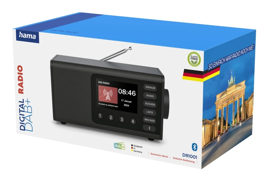 Hama DR1001 Personal Digital Black – image 7