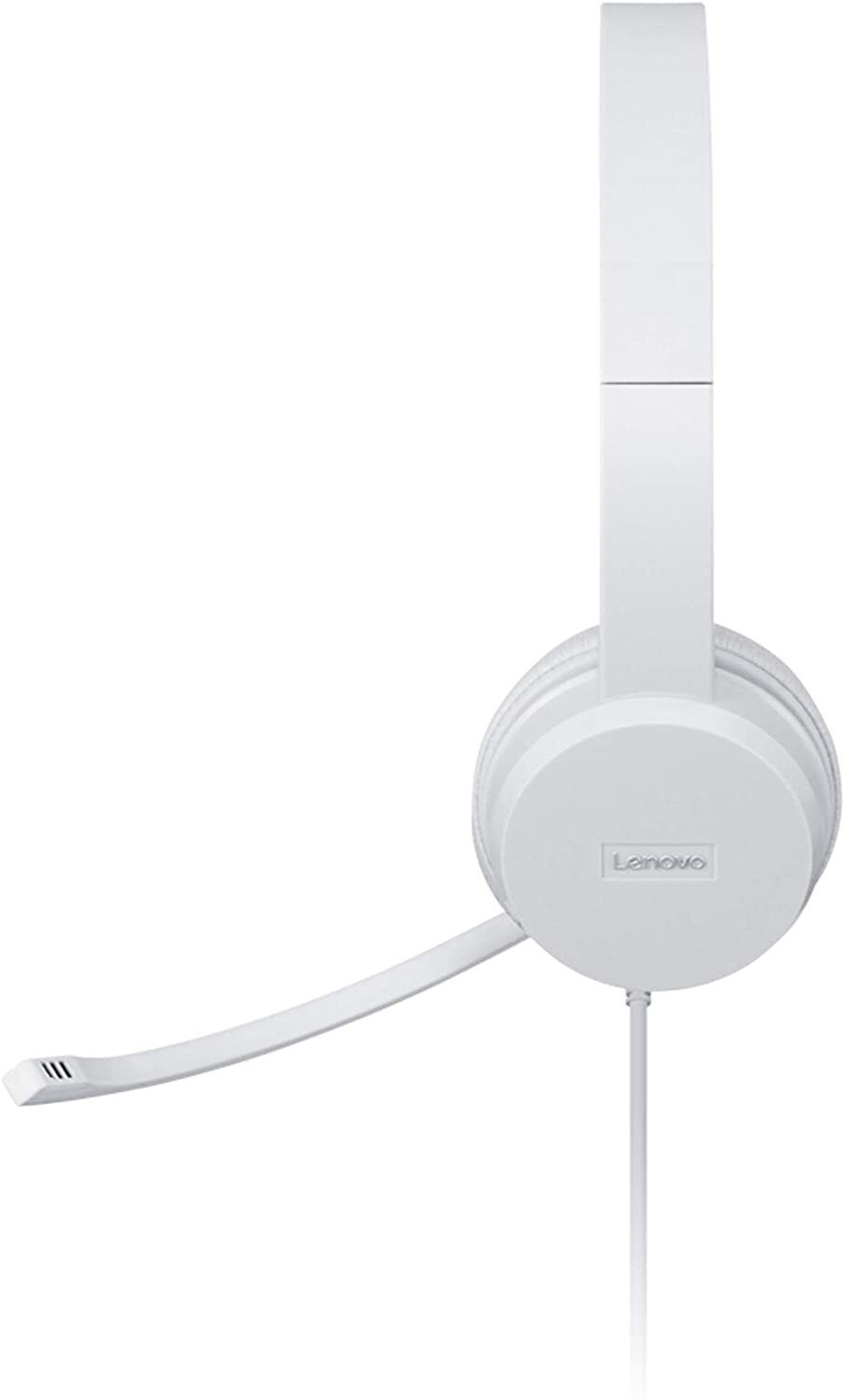 Lenovo 110 Headset Wired Head-band Office/Call center USB Type-A Grey – image 2