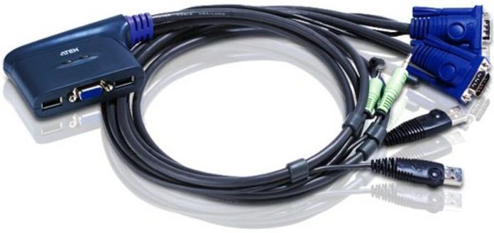 ATEN CS62US KVM switch Black – image 1