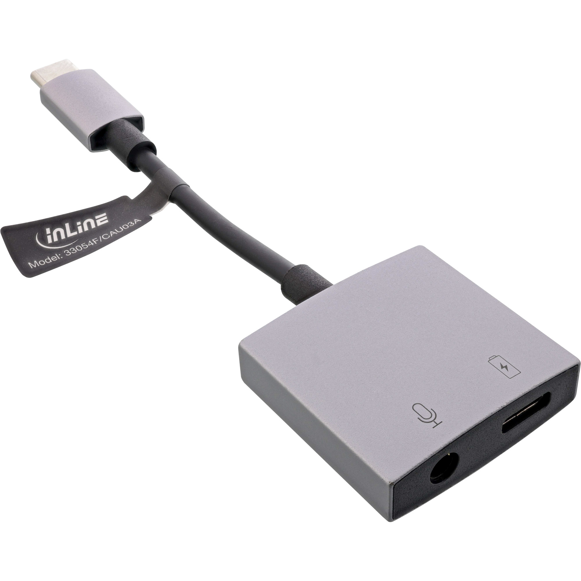 InLine USB-C Audio Adapter Cable, USB-C to – image 3