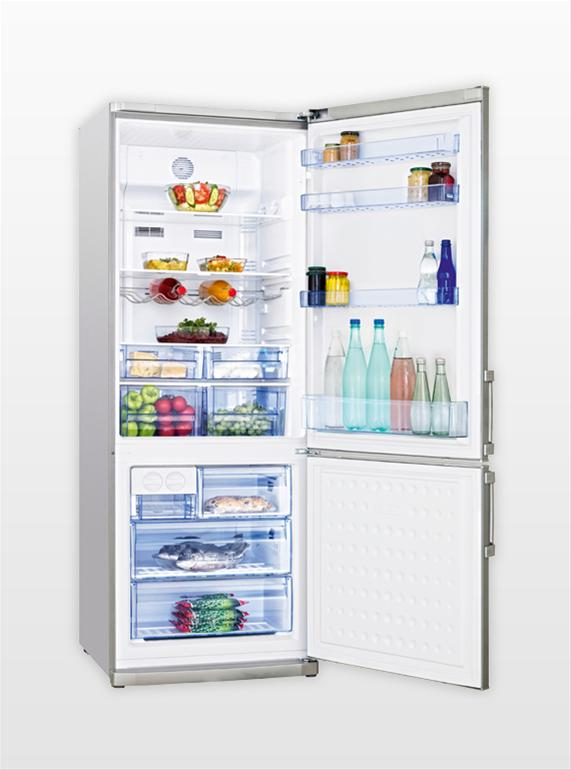 Beko CN142240X fridge-freezer Freestanding – image 3