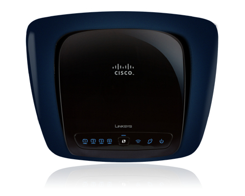 Linksys WRT400N wireless router – image 1