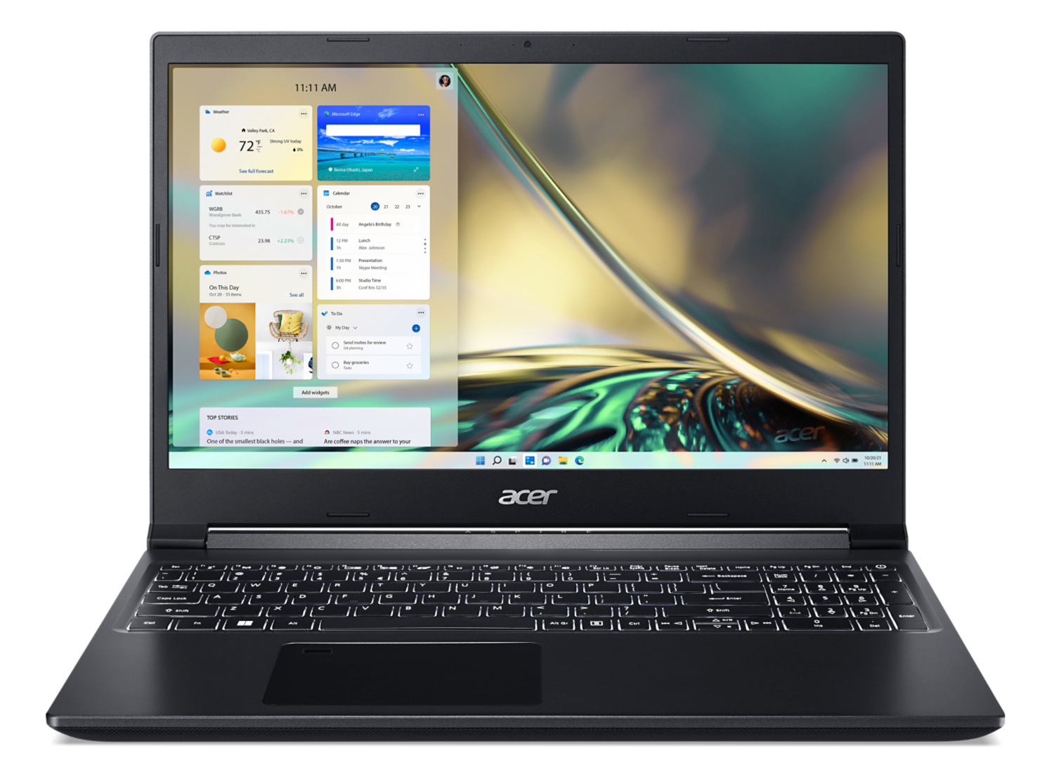 Acer Aspire 7 A715-43G-R925 AMD Ryzen™ 5 5625U Laptop – image 1