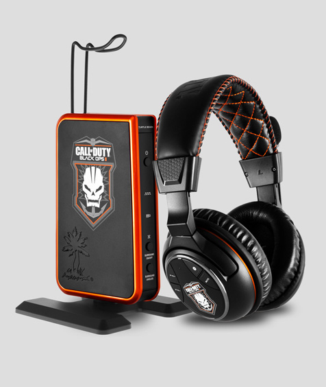 Turtle Beach TBS-4290-TANGO headphones/headset Wireless Head-band Gaming Black, Orange – image 2