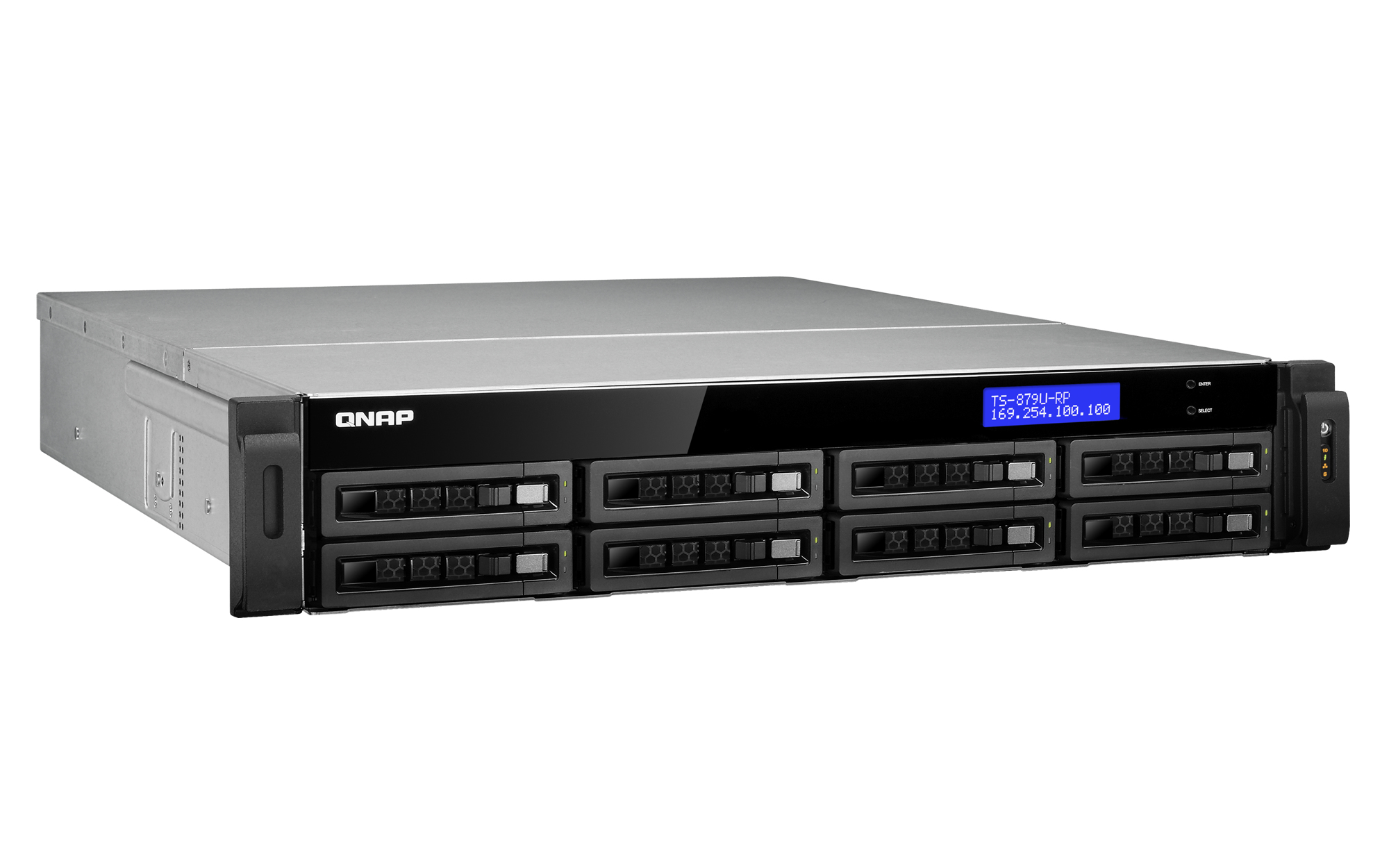 QNAP TS-879U NAS Rack (2U) Intel® Core™ i3 i3-3220 – image 2