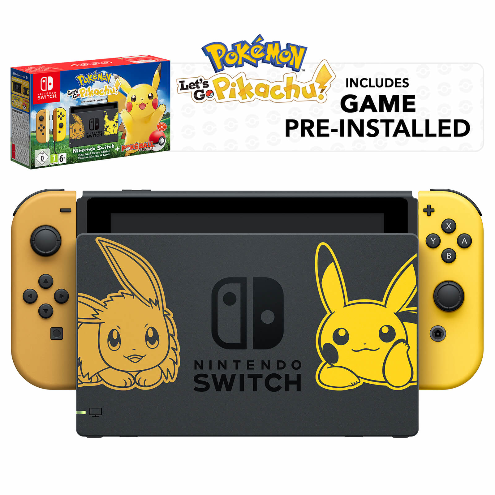 Nintendo Switch+Pokémon: Let’s Go, Pikachu! Edition – image 2