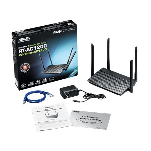 ASUS RT-AC1200 wireless router Fast Ethernet Dual-band (2.4 GHz – image 5